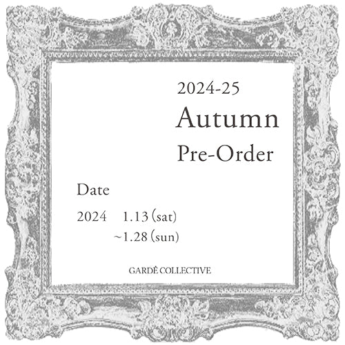 2024-25 Autumn－PRE ORDER－