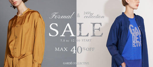 Formal&SUMMER SALE はじまります!