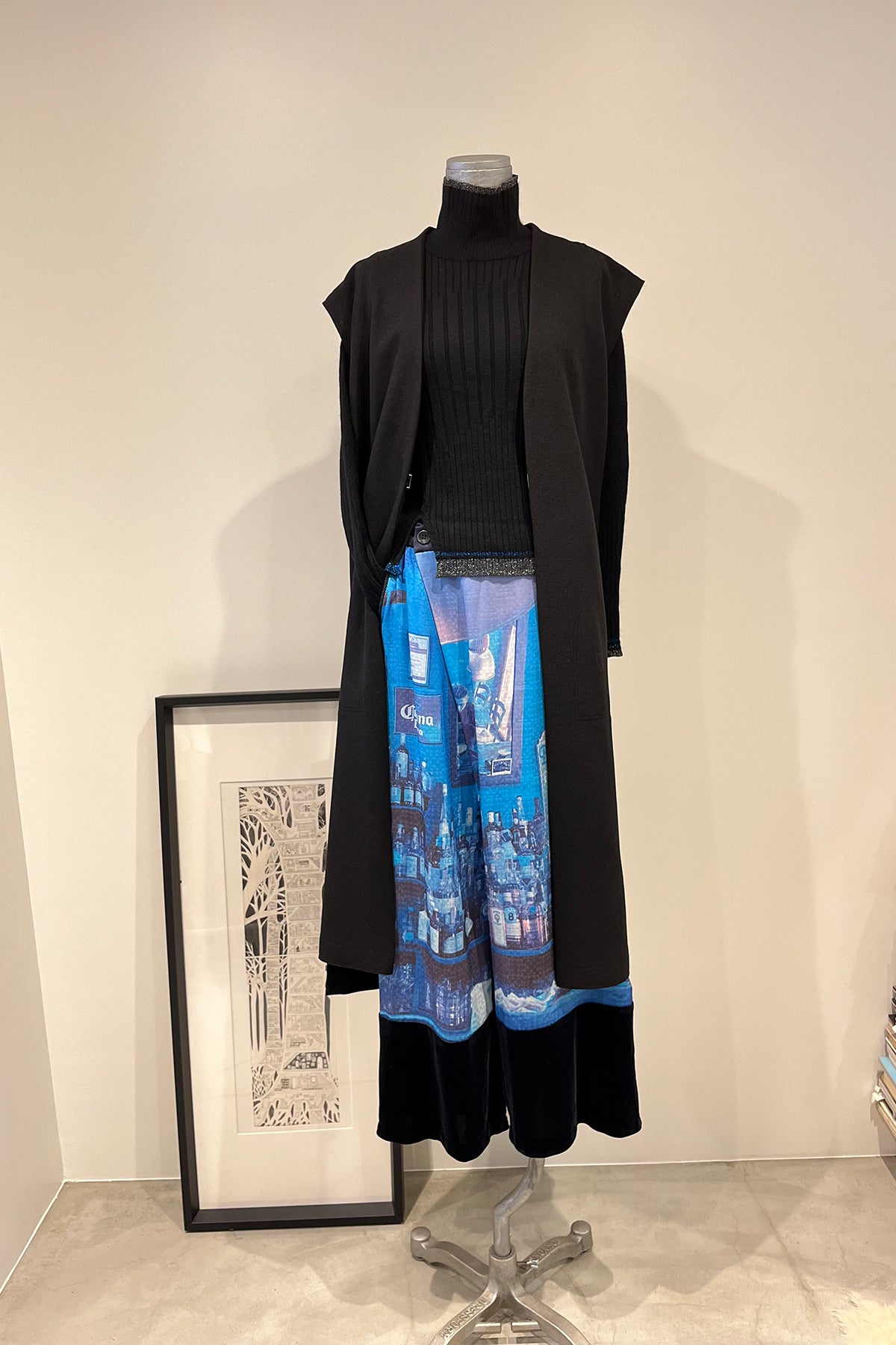 Staff used ナヴィリオキャナルカフェパンツ (ほぼ未使用)