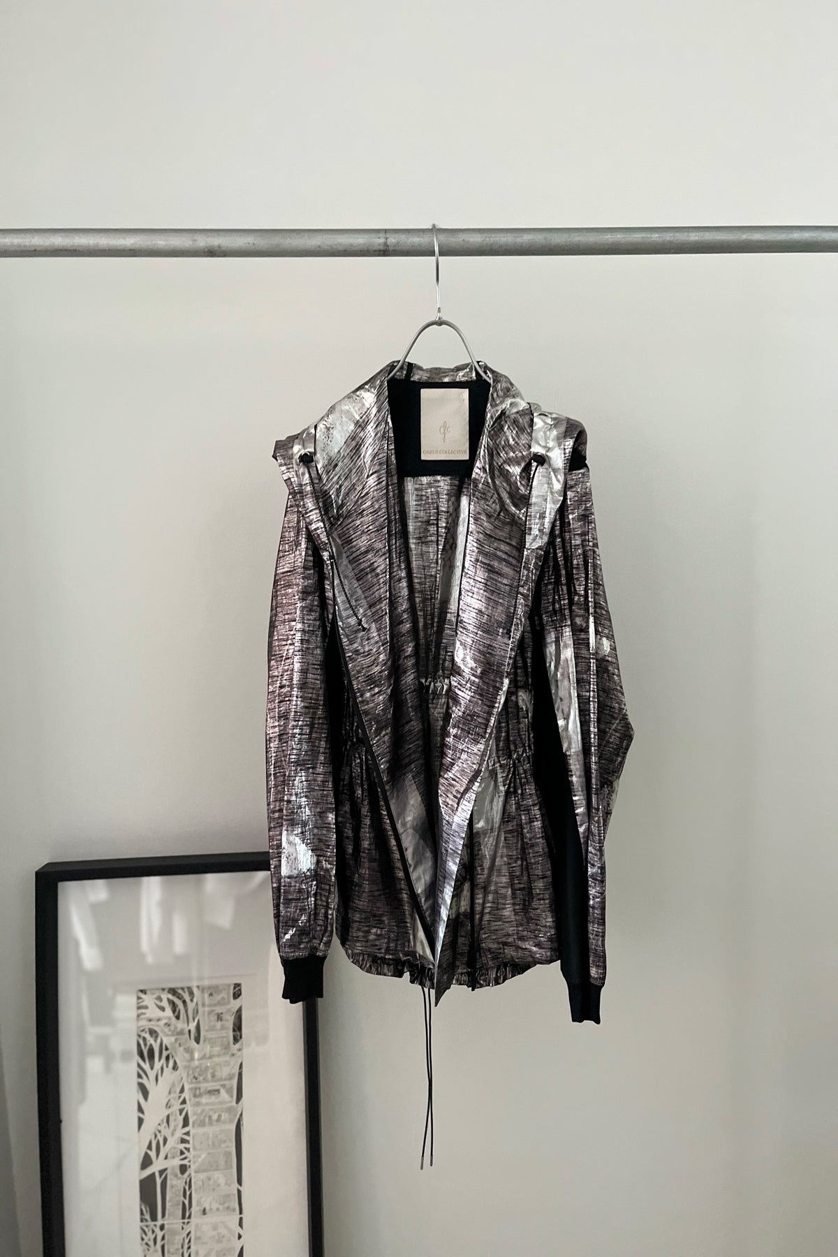 Sample SALE ペーパーラメアラベスクアーチブルゾン