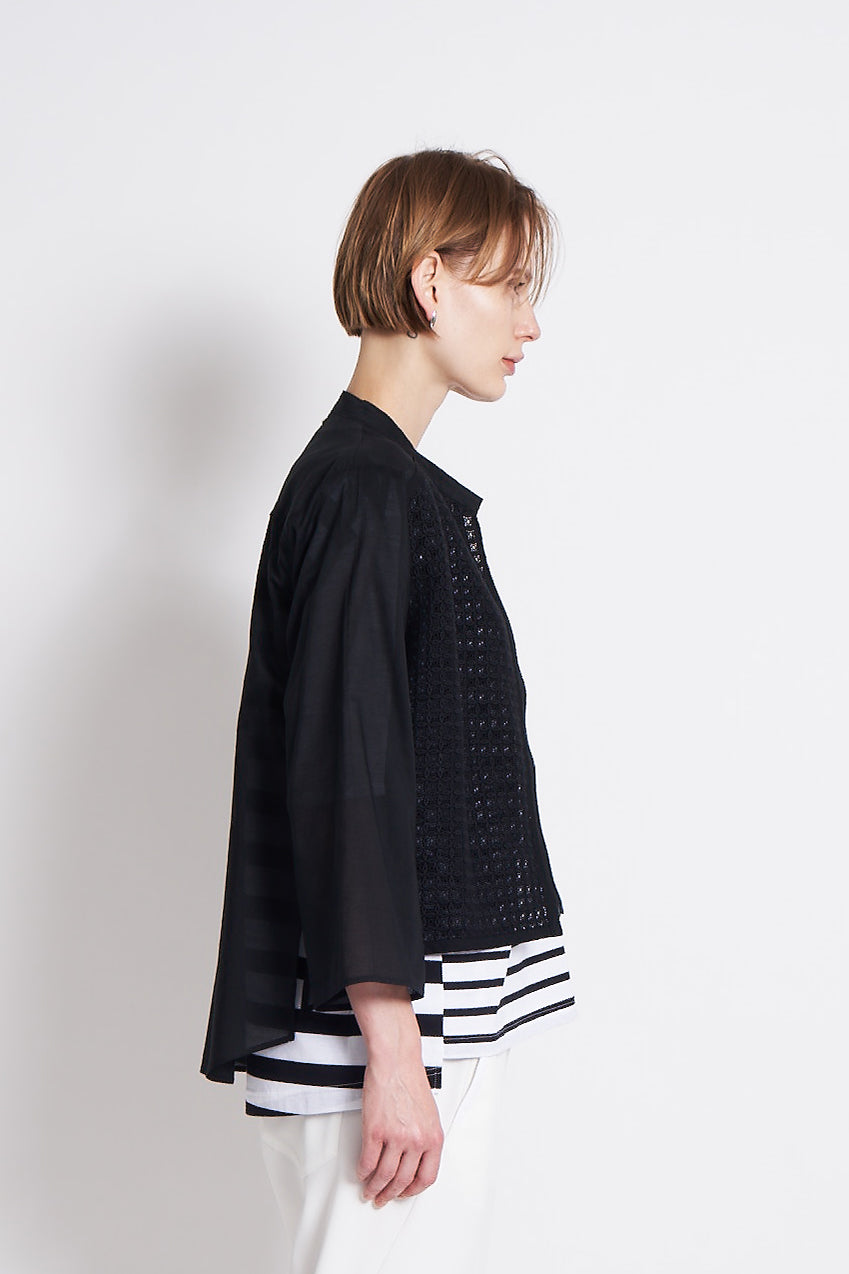 Sample SALE コットンラッセルレースジャケット