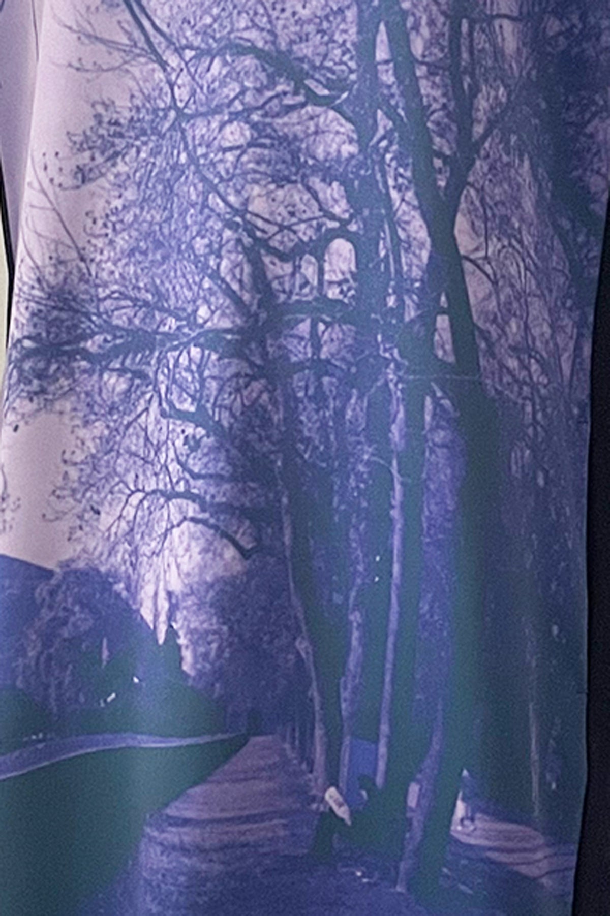 イタリアプリント2wayプルオーバー