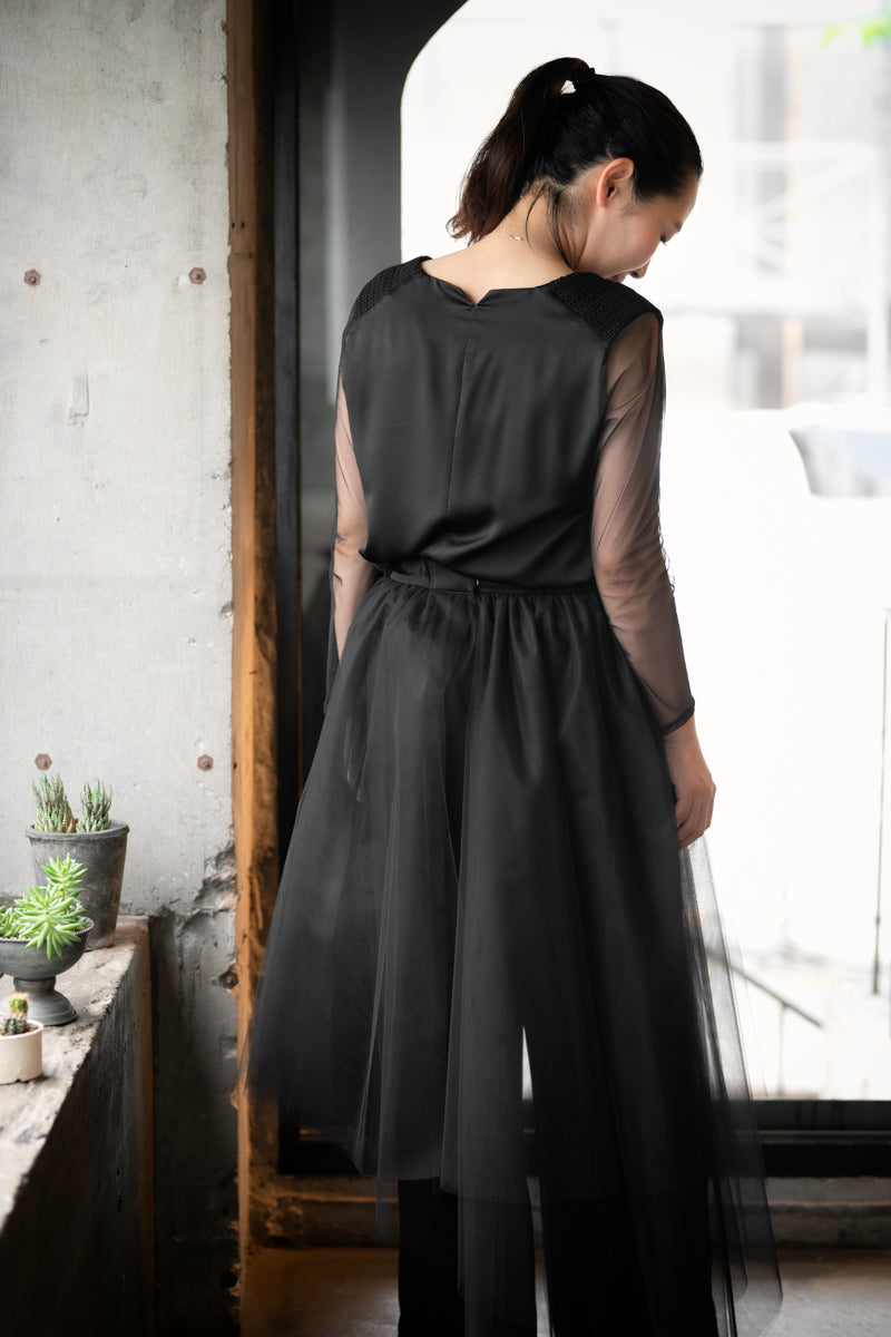 Sample SALE 2wayシアーチュールスカート