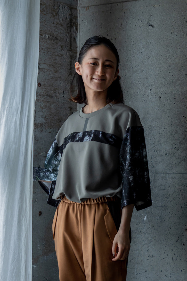 【Sample】 スノーツリープリントカットソー