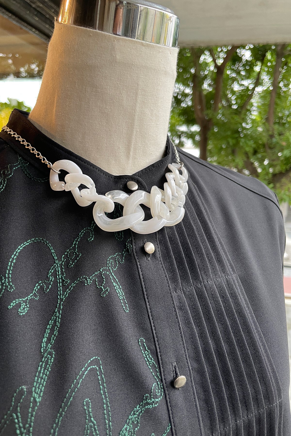 Sample SALE ヴィンテージ樹脂ネックレス