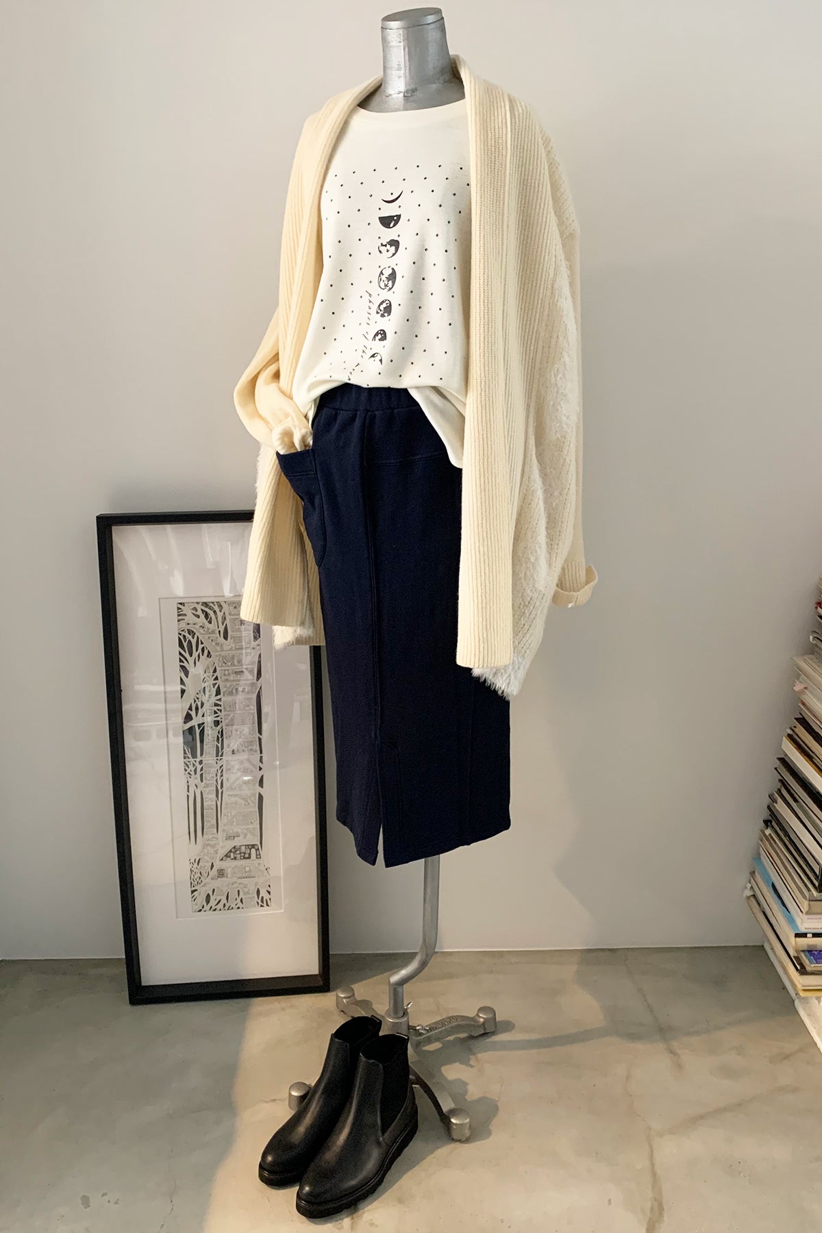 Sample SALE 裏毛タイトスカート