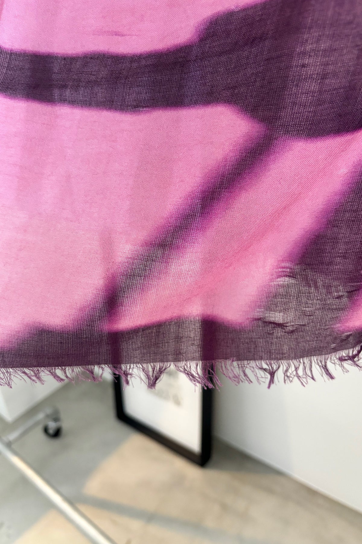 Sample SALE マーブルシャドウプリントストール