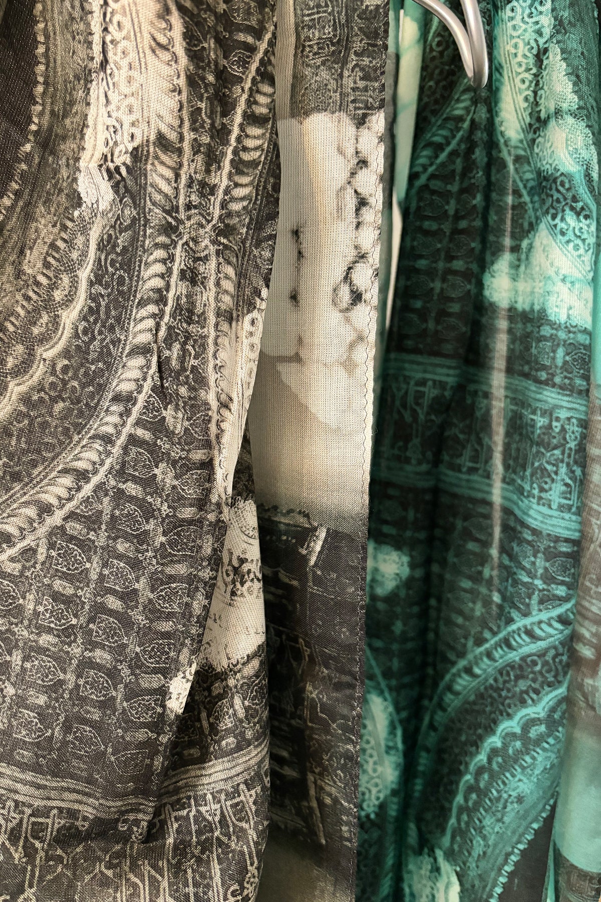 Sample SALE アラベスクアーチプリントストール