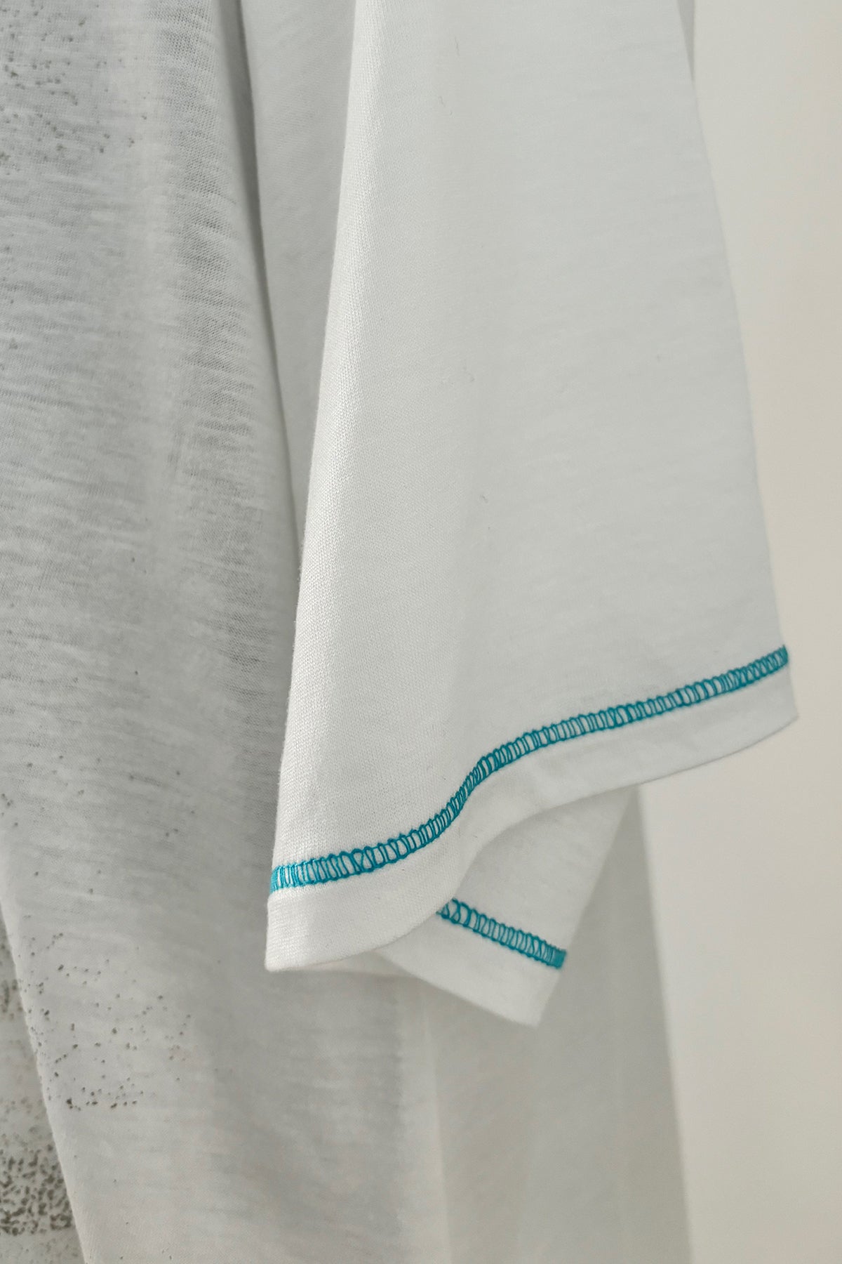 Sample SALE ボーダーぼかし箔プリントカットソー