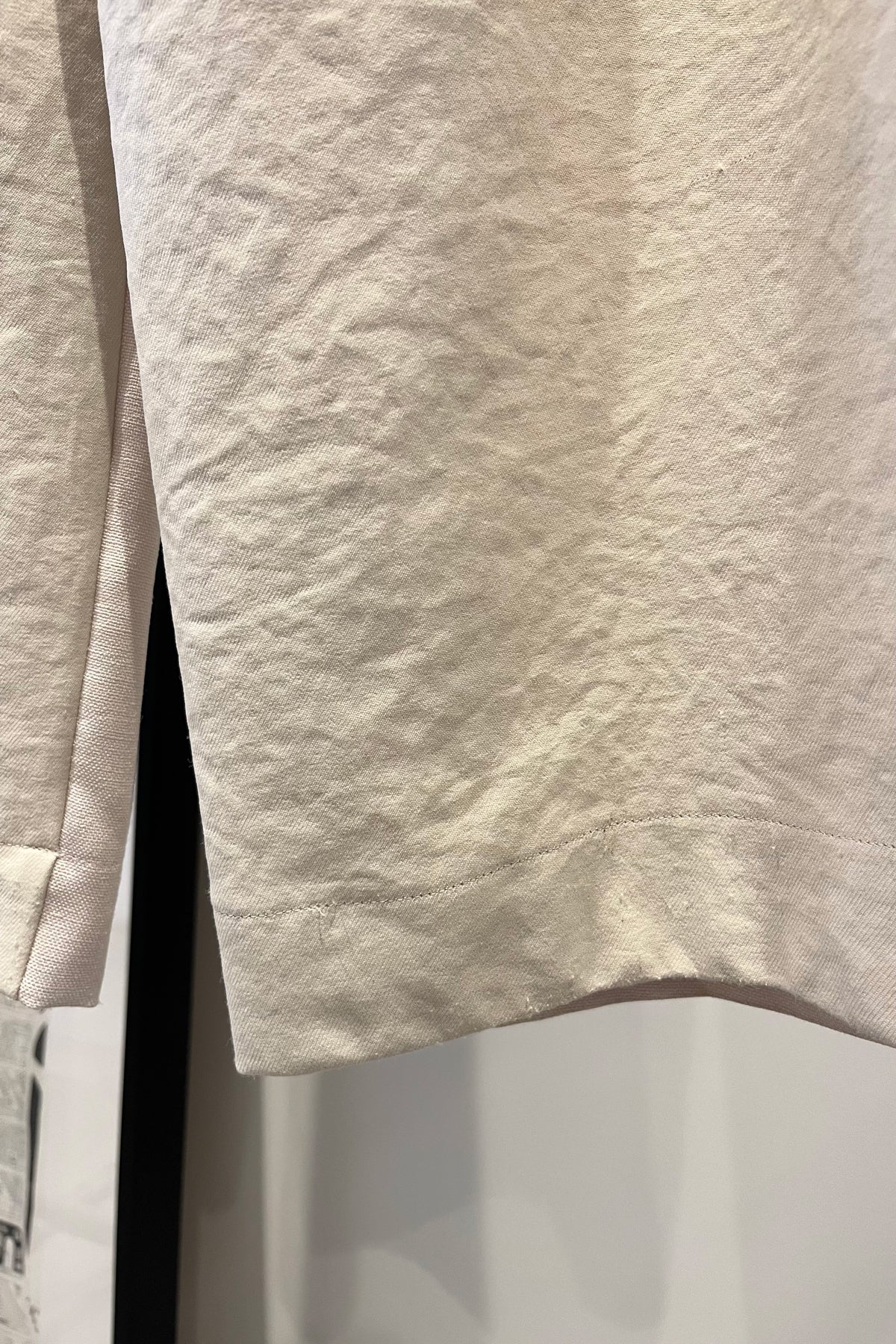 Staff used 麻混サルエルパンツ