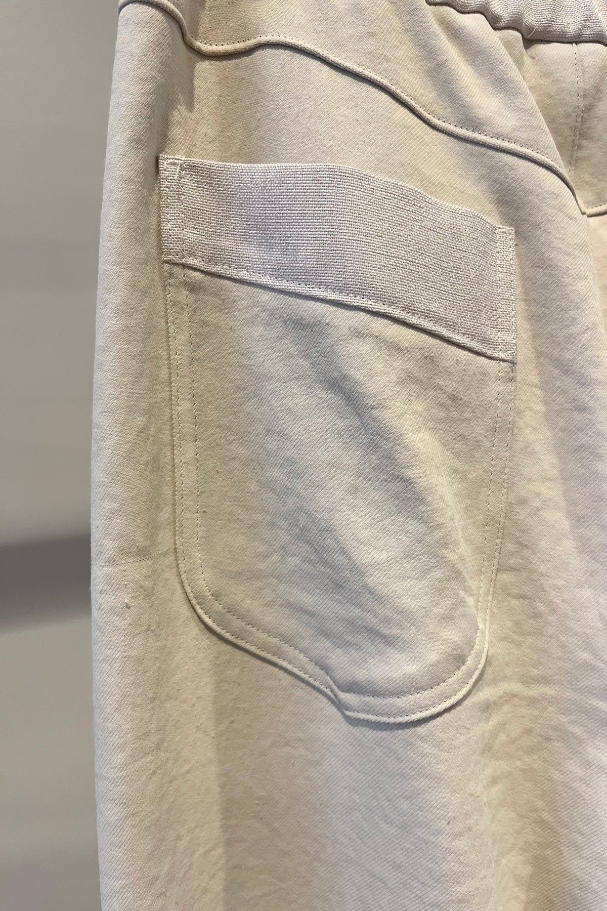 Staff used 麻混サルエルパンツ