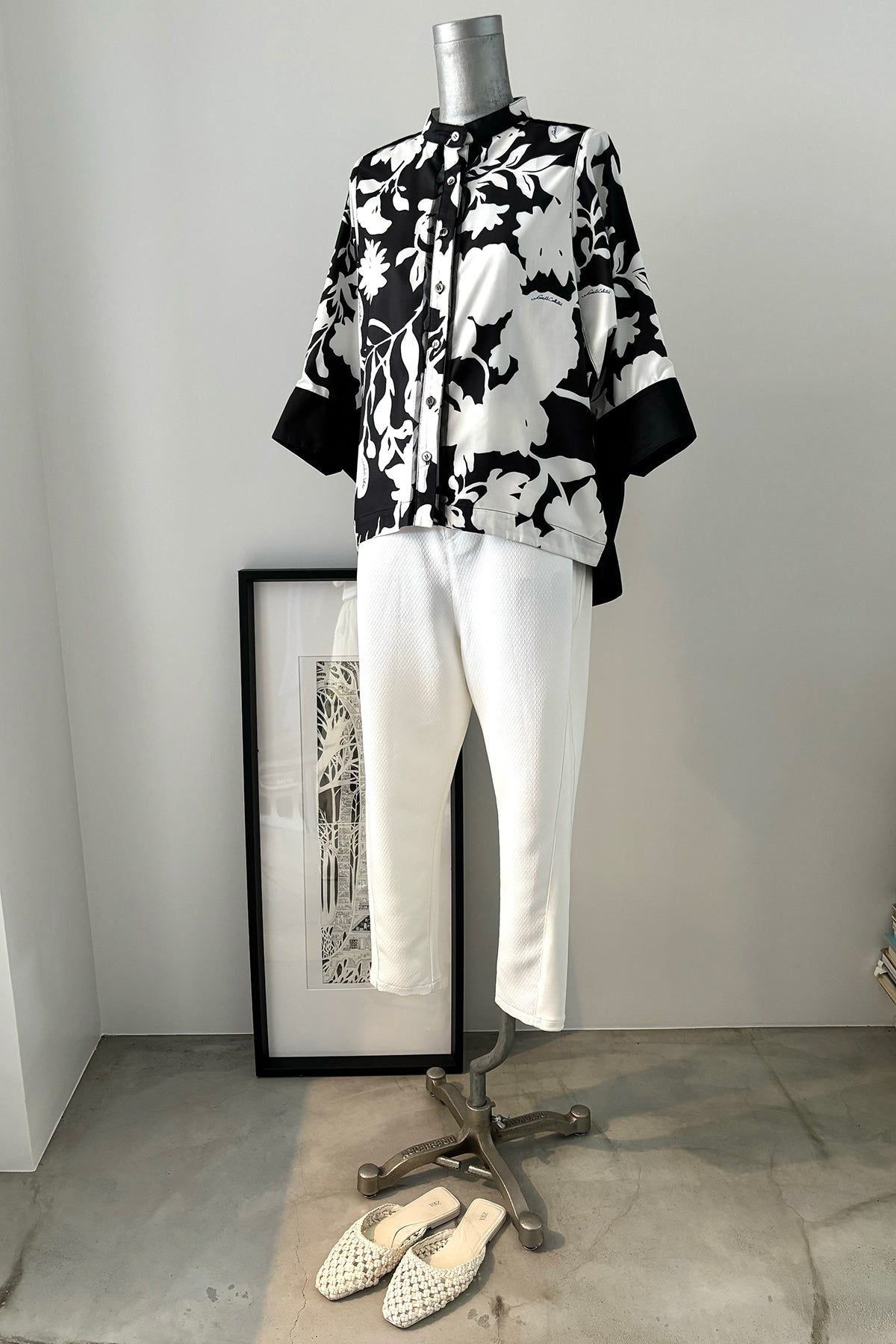 Sample SALE ダイヤジャガードパンツ