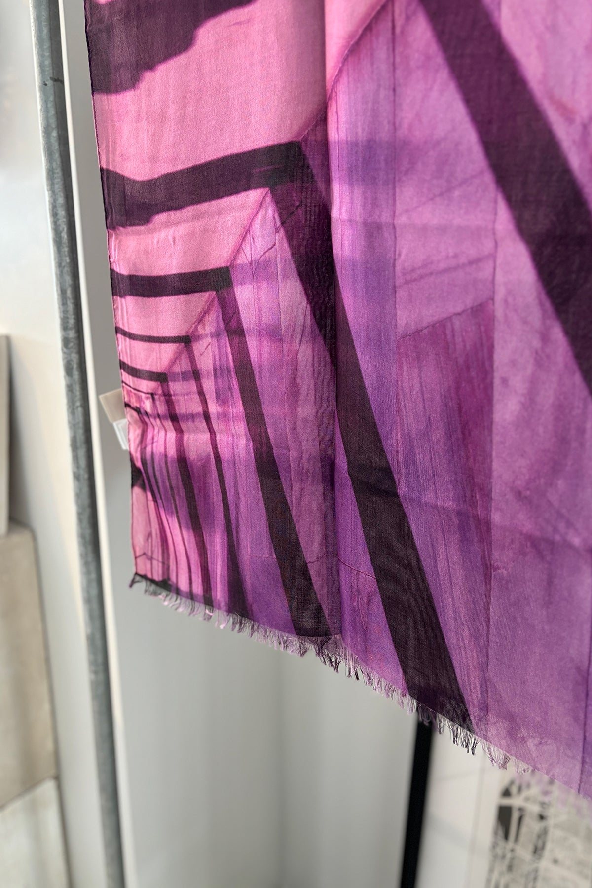 Sample SALE マーブルシャドウプリントストール