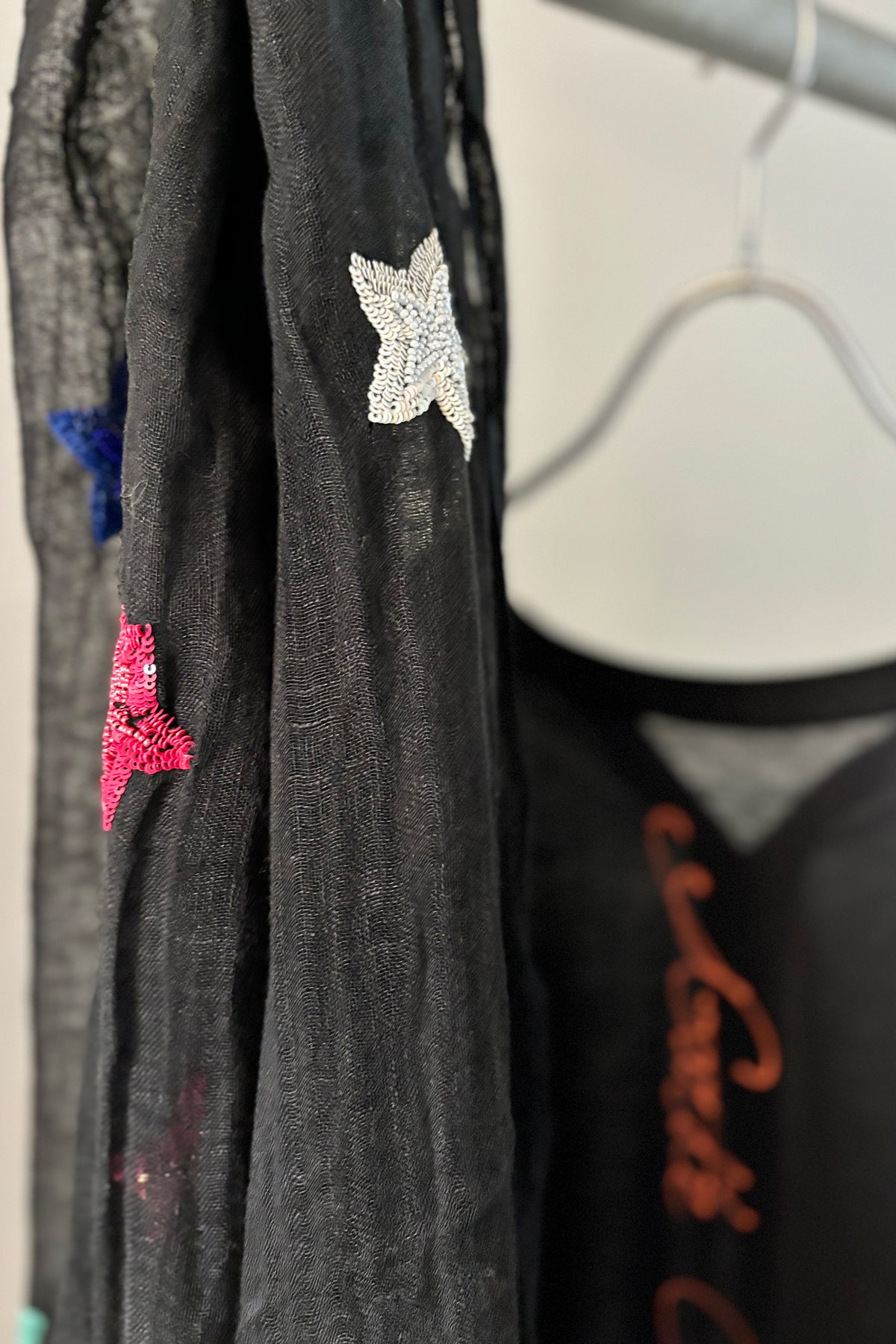 Sample SALE ビーズリネンストール