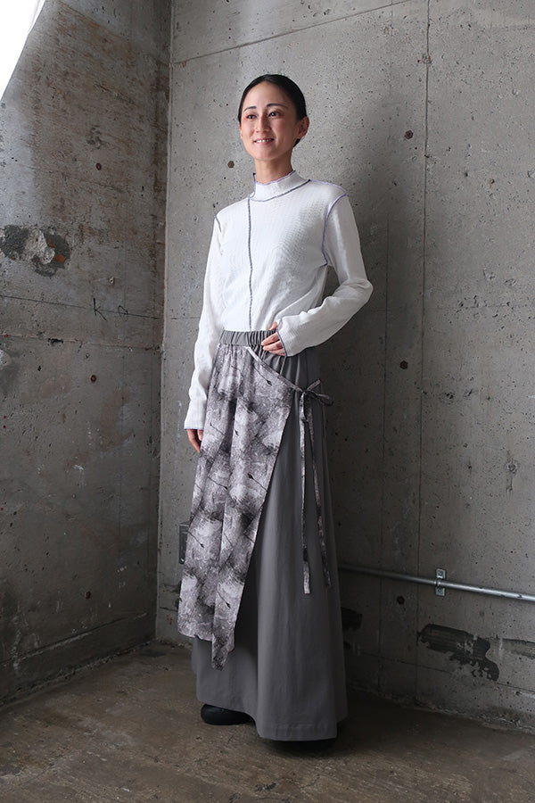 OUTLET メローアイレットテレコカットソー