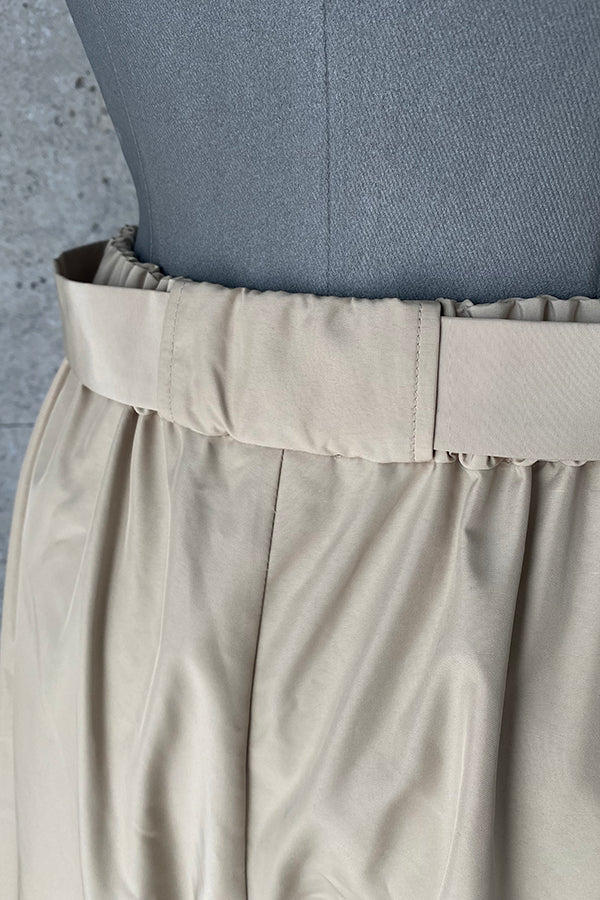 メモリッチタッサータックワイドパンツ
