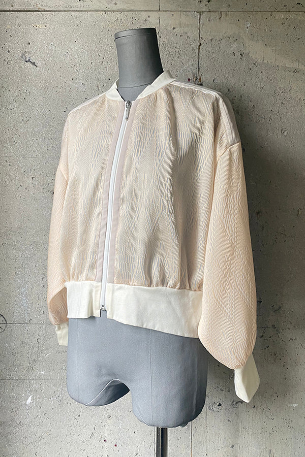 メッシュジャカードジャケット