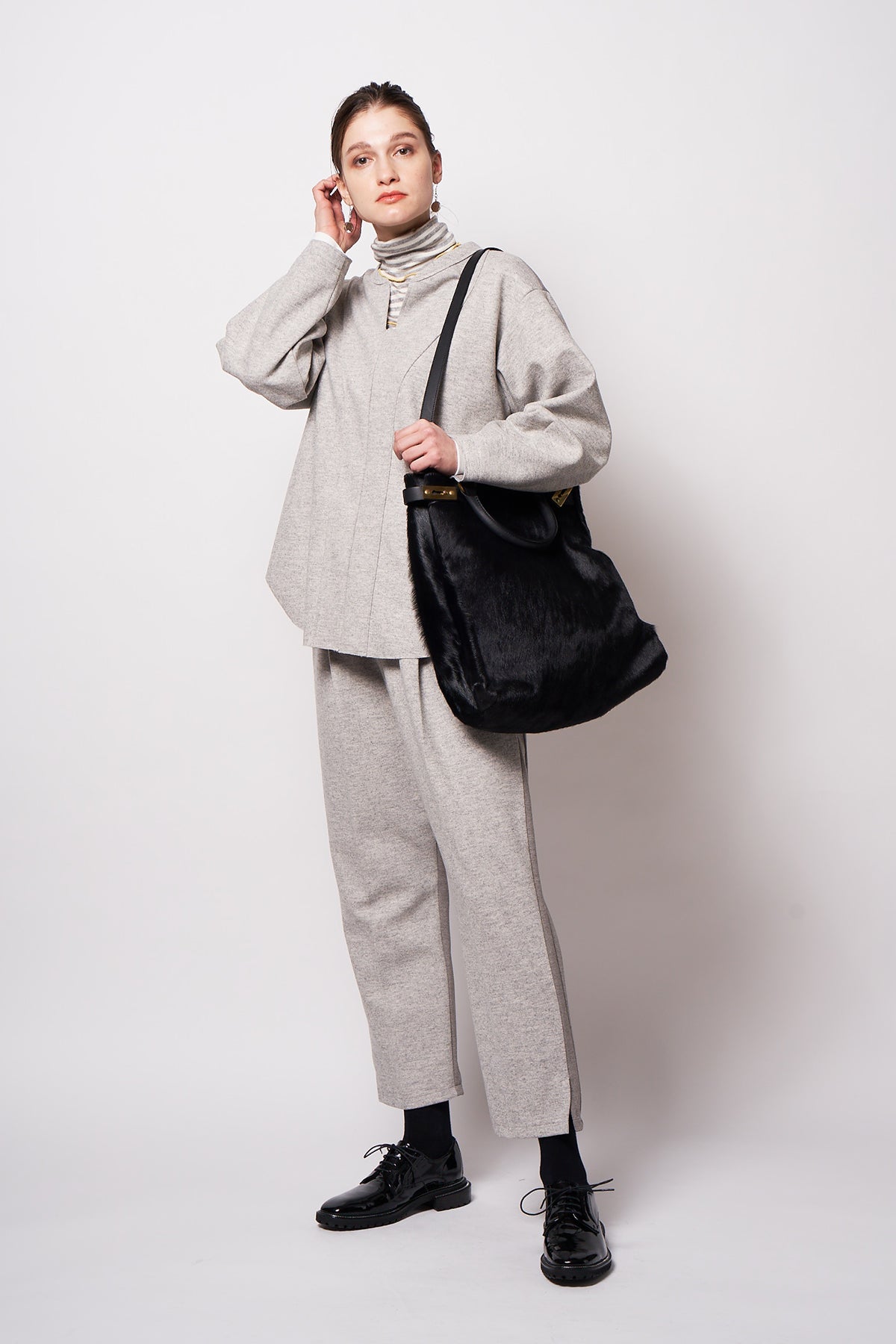 NEW!ミドルジャージータックパンツ