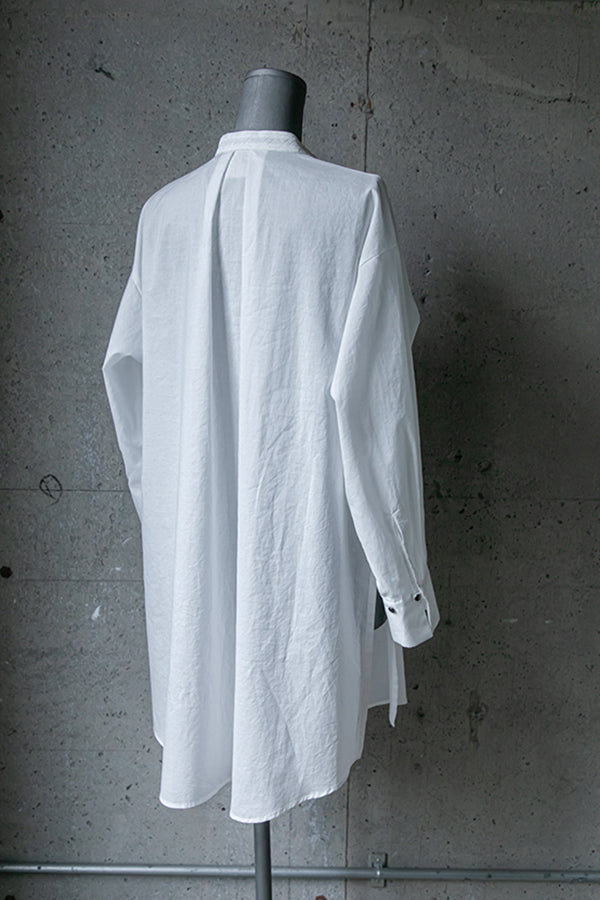 ダイヤモンドジャカードロングシャツ