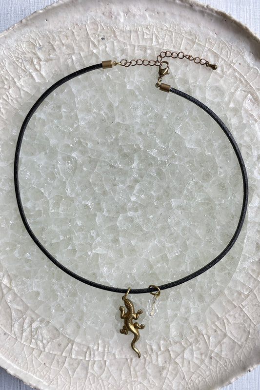 Sample  SALE　　レザールモチーフチョーカー